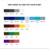 tank top color chart - Bendy And The Ink Machine Store