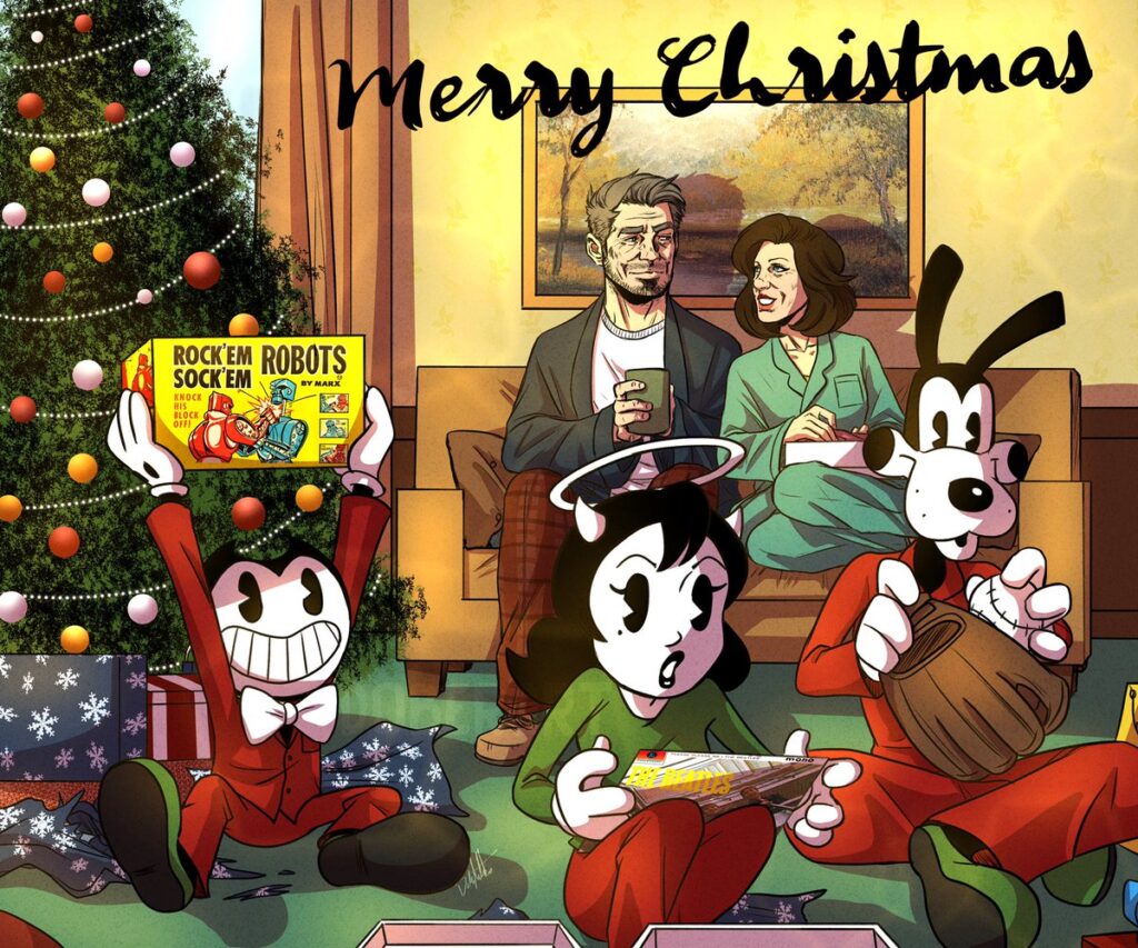 bendy christmas - Bendy And The Ink Machine Store